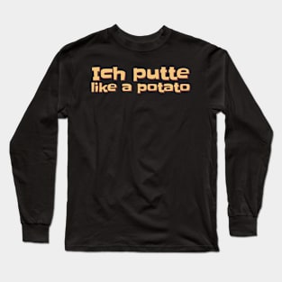 Potato Putt Golf Long Sleeve T-Shirt